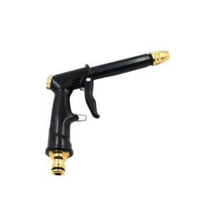 Plastic Body, Metal Trigger & Brass Nozzle Water Spray Gun For Water Pipe