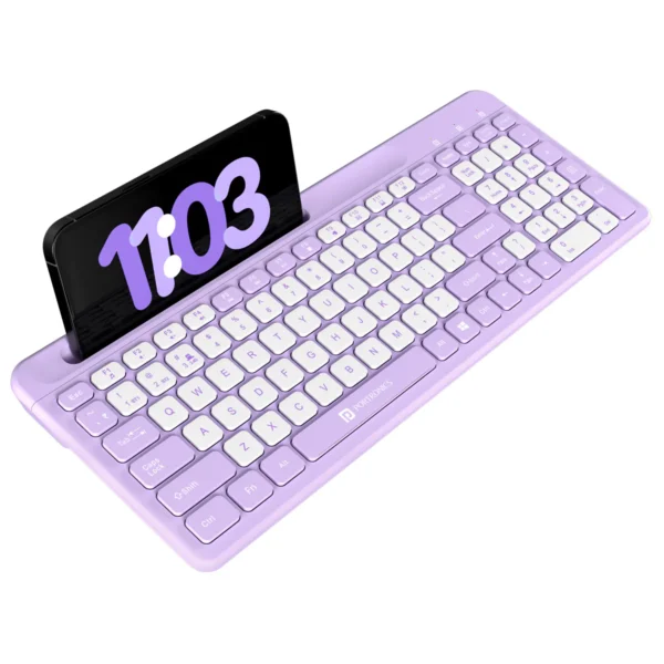 Portronics Bubble Square Wireless Keyboard with Bluetooth