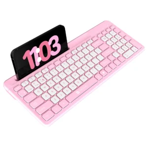 Portronics Bubble Square Wireless Keyboard with Bluetooth